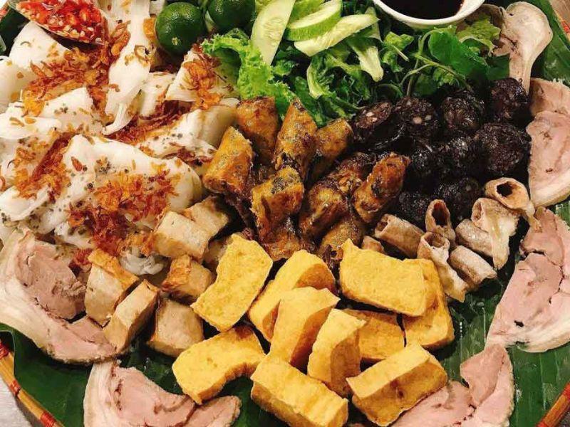 Met bun dau mam tom phong phu tai ha noi quan