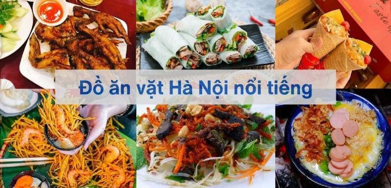 Cac loai banh va mon an vat hap dan tai ha noi quan
